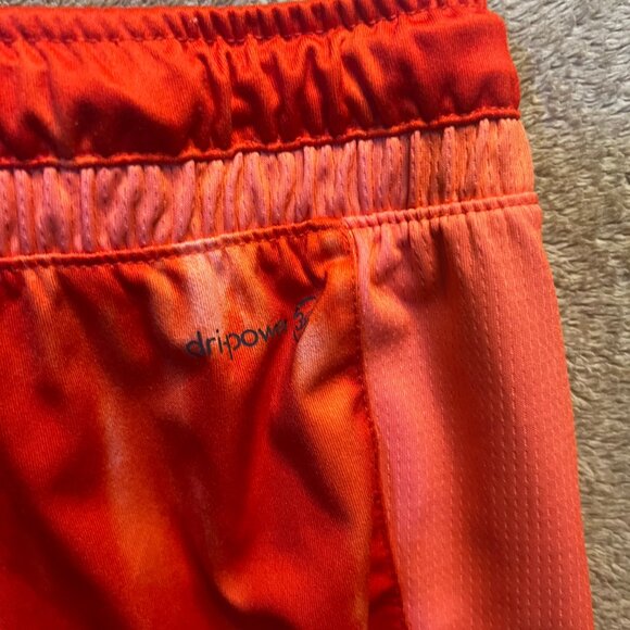 Russell Dri Power 360 2XL(18) Youth Orange Athletic Workout Basketball Shorts - Picture 7 of 8